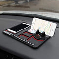 Car Dashboard Phone Holder with Anti-Slip Silicone Pad – Universal GPS Mount