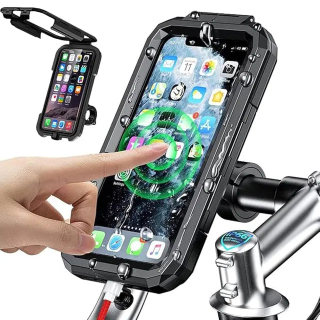 Waterproof Car Mobile Holder – Weatherproof Phone Mount for Bikes & Cars