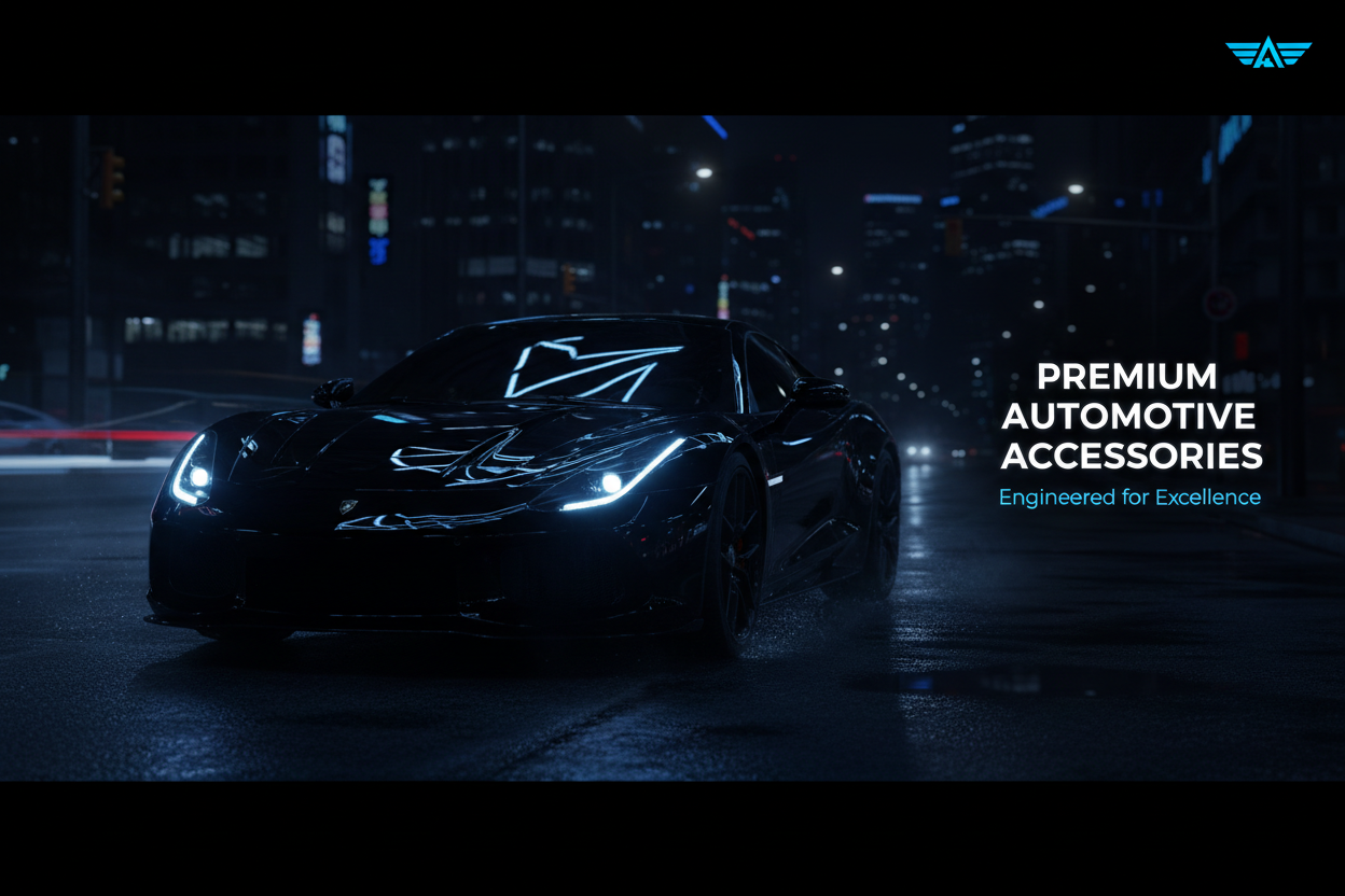 Premium Car Exterior Hero