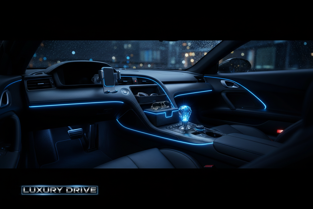 Premium Car Interior Hero